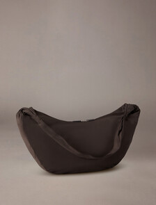 Pinched XL Hobo Bag, Mulch, hi-res