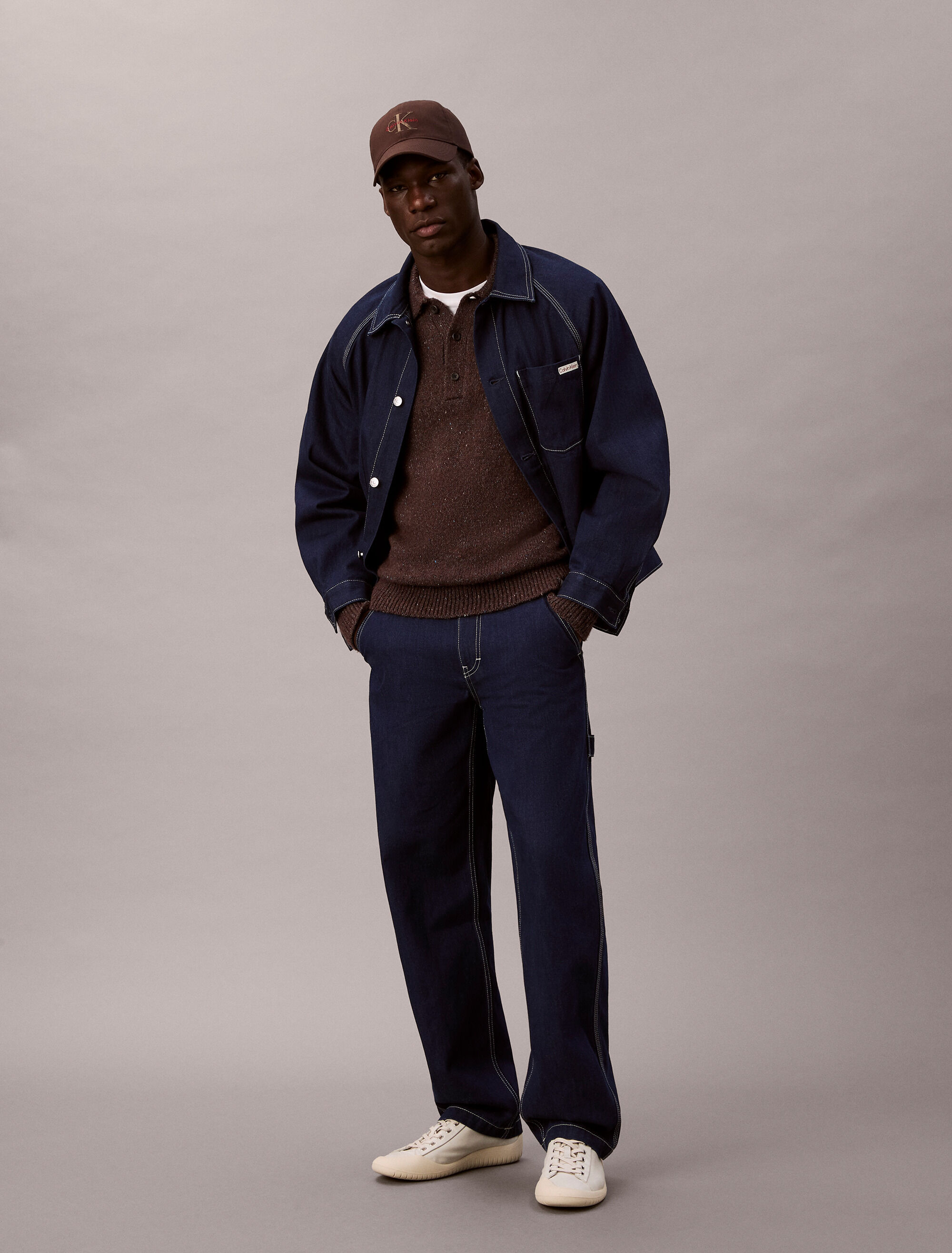 Denim Darted Carpenter Jeans | blue | Calvin Klein Hong Kong