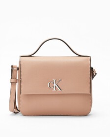 MINIMAL MONOGRAM 四方手袋, DARK BLUSH, hi-res