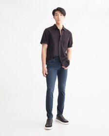 BLANK NEUTRALITY LINEN SHIRT, Ck Black, hi-res