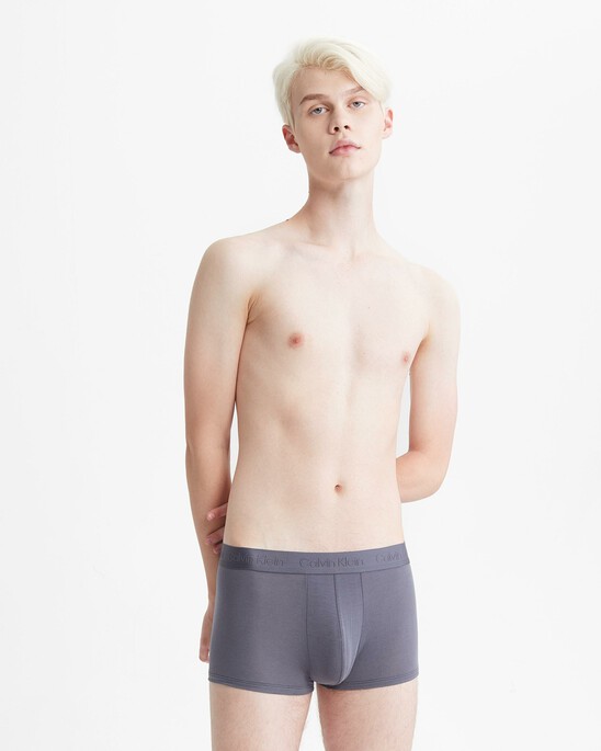 CK Black Ultra Soft Cashmere Low Rise Trunks