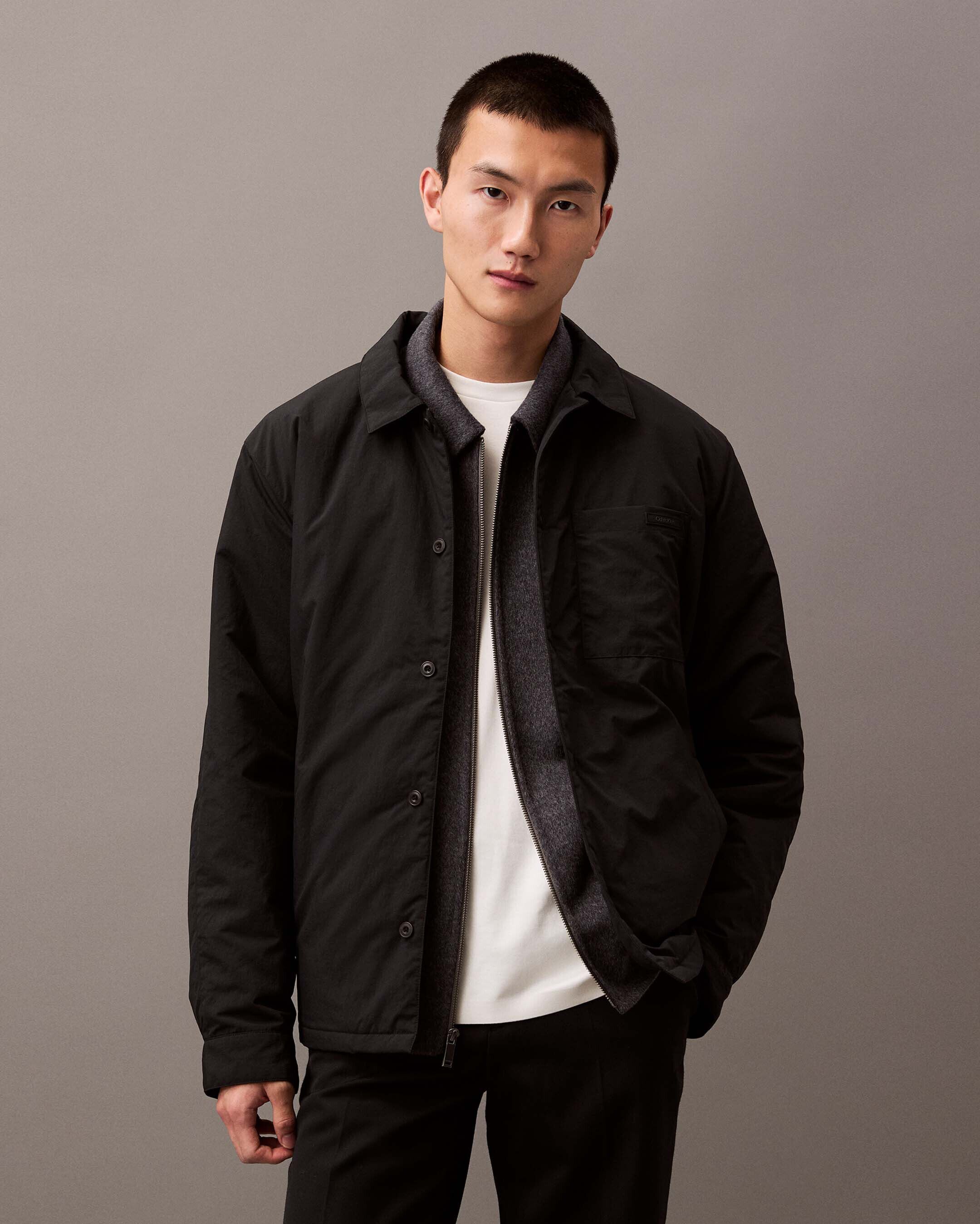 Calvin klein men's lightweight jacket store