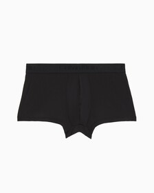 CK BLACK 涼爽低腰平角內褲, Black, hi-res