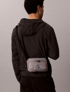 Bold Logo Nylon Camera Bag, Cloudburst, hi-res