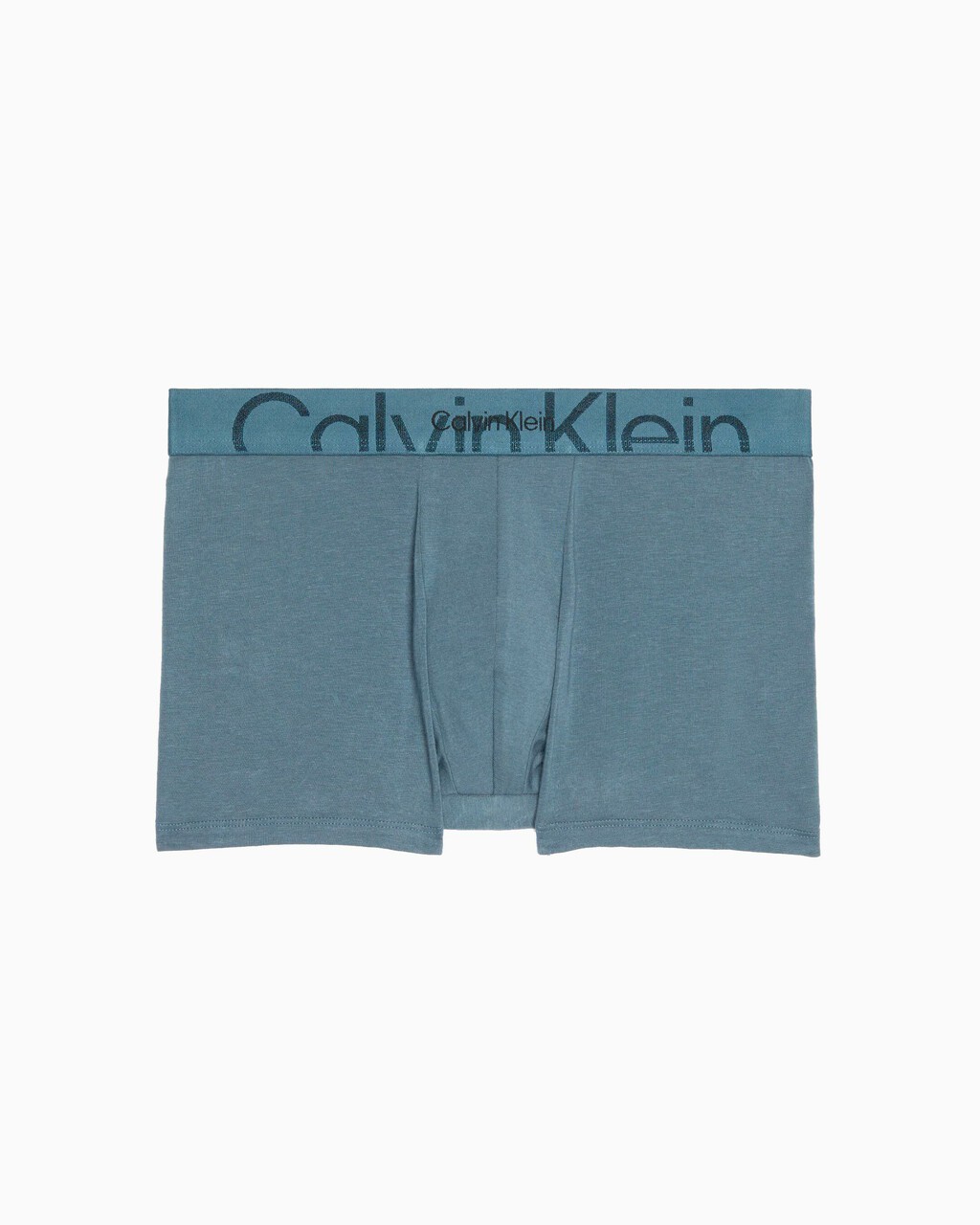 EMBOSSED ICON COTTON TRUNKS, Blue Lake, hi-res