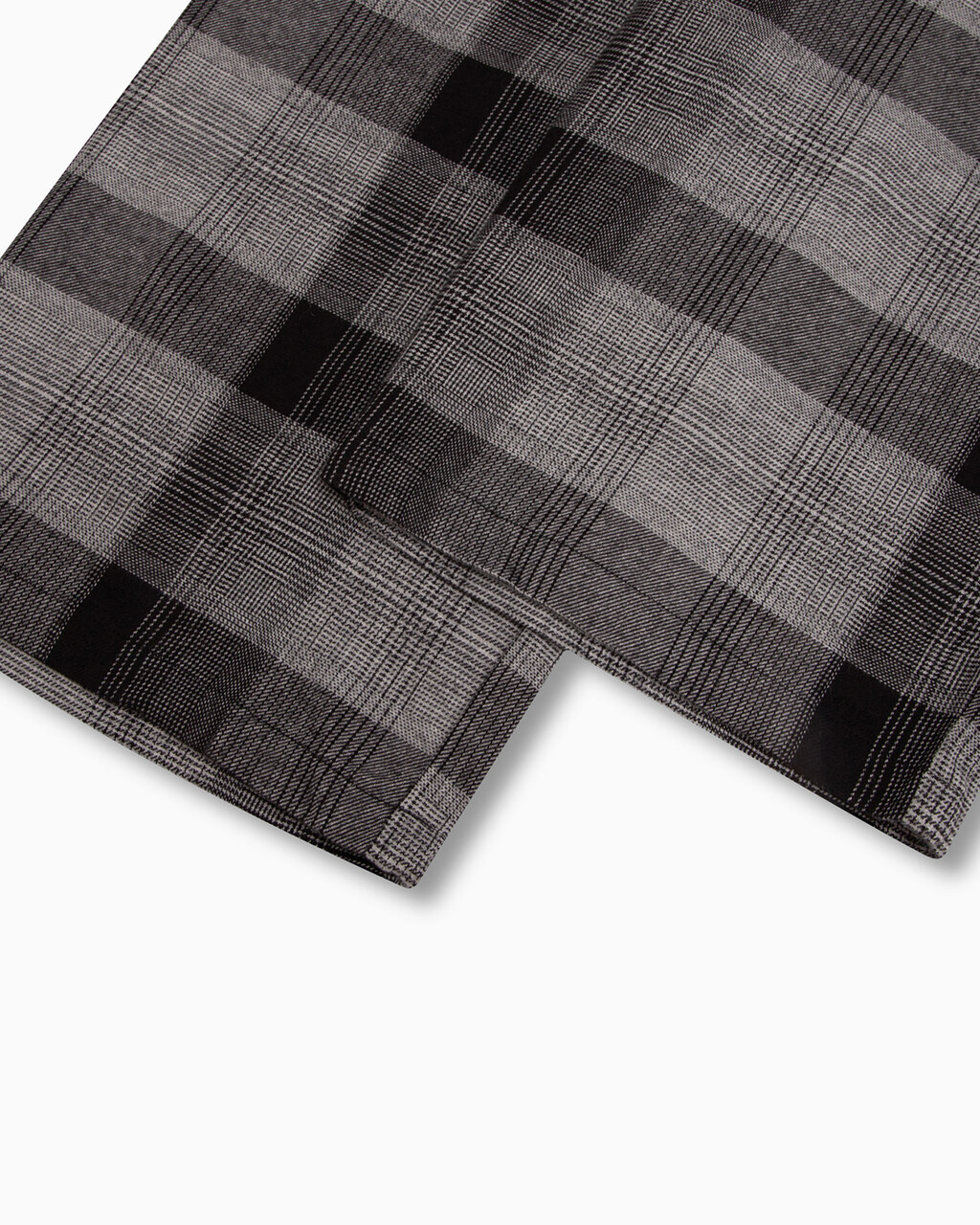 Flannel Sleep Pants, GRADIENT CHECK_GREY HEATHER, hi-res