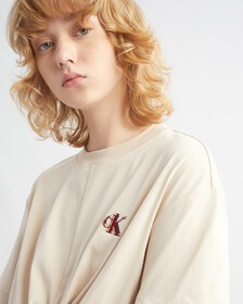 INFINITE COOL 正面飾結 T 裇, Classic Beige, hi-res