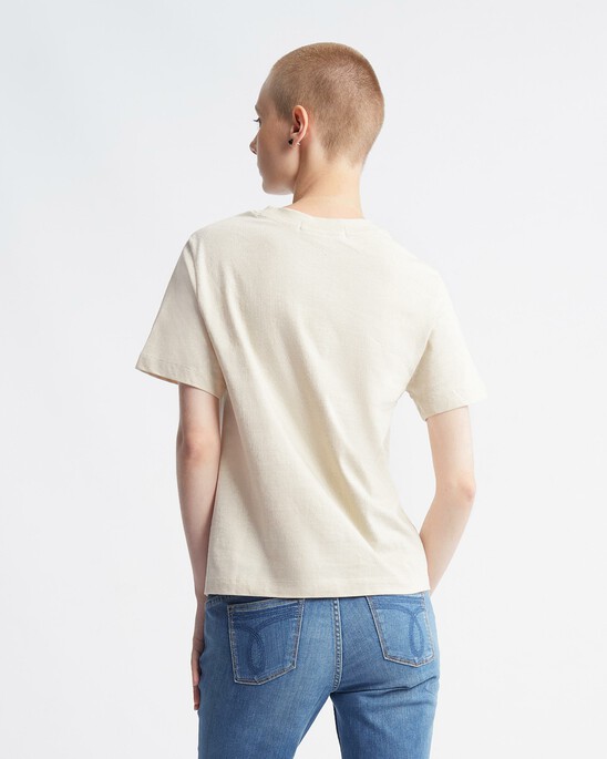 Modern Workwear Chenille CK Monogram Relaxed Tee