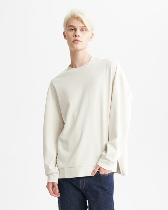 CK KHAKIS ARTICULATED SPACER RELAXED SWEATSHIRT