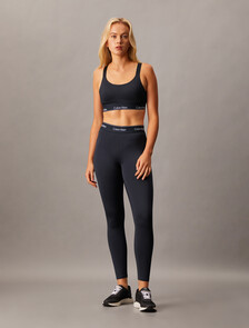 Essentials Modern Sport 高腰七分緊身褲, Black Beauty, hi-res