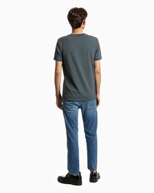 Cut Out Logo Tee, Ocean Teal, hi-res