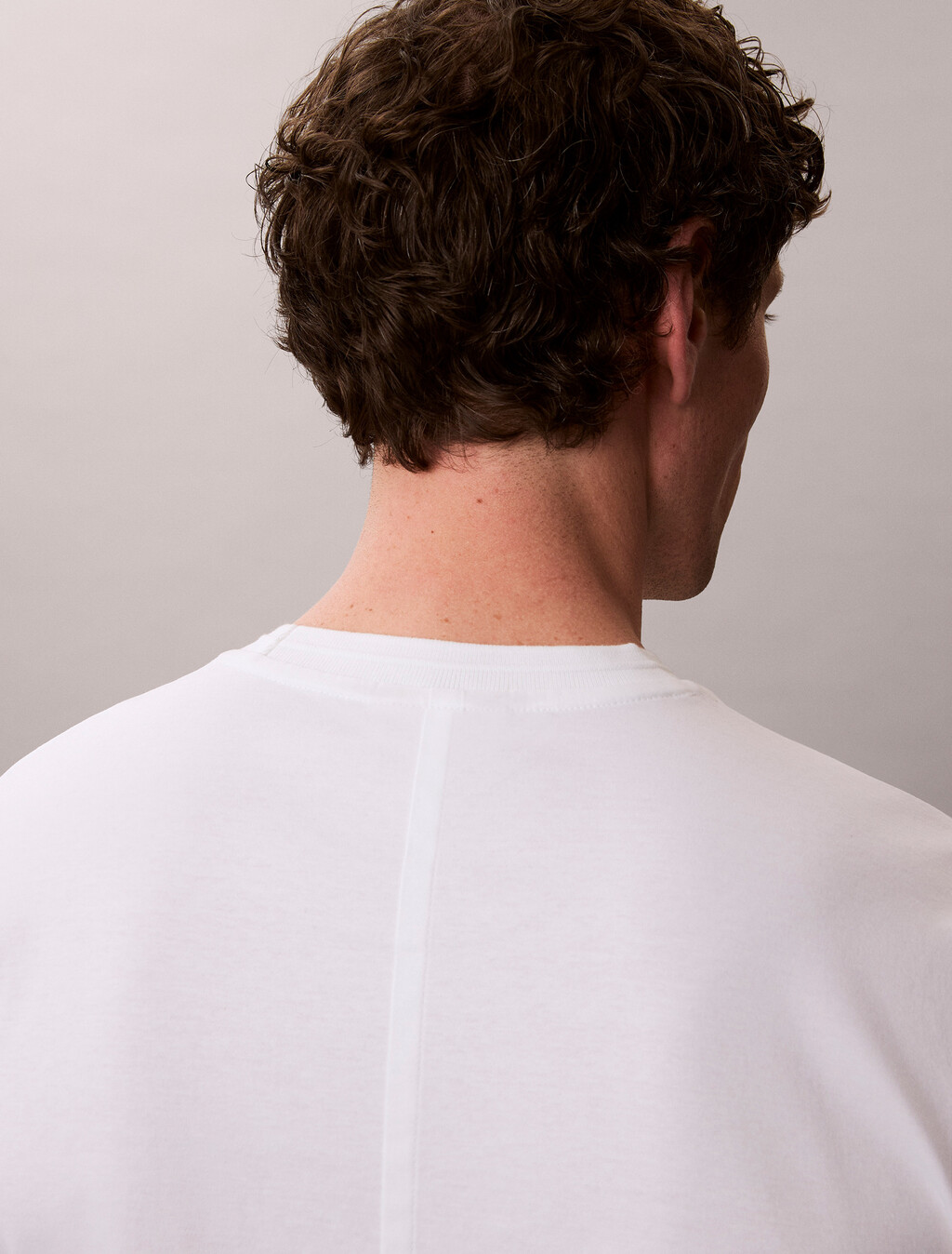 Premium Double Knit Supima Cotton Crewneck Tee, Bright White, hi-res