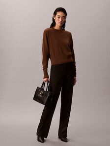 腰帶小托特包, Black, hi-res