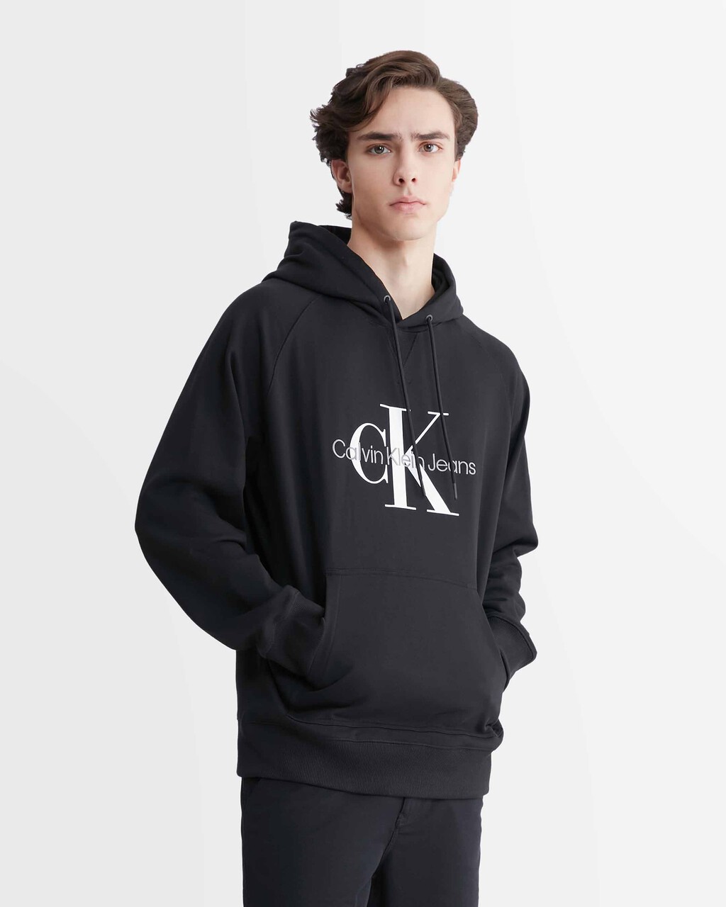 Monologo Hoodie, Ck Black, hi-res