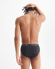 ATHLETIC MICRO HIPSTER BRIEFS, Black, hi-res
