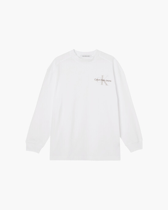 GENDER NETURAL MONOGRAM 長袖 T 裇