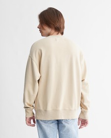 天然礦物染色 Monologo 標誌衛衣, Plaza Taupe, hi-res