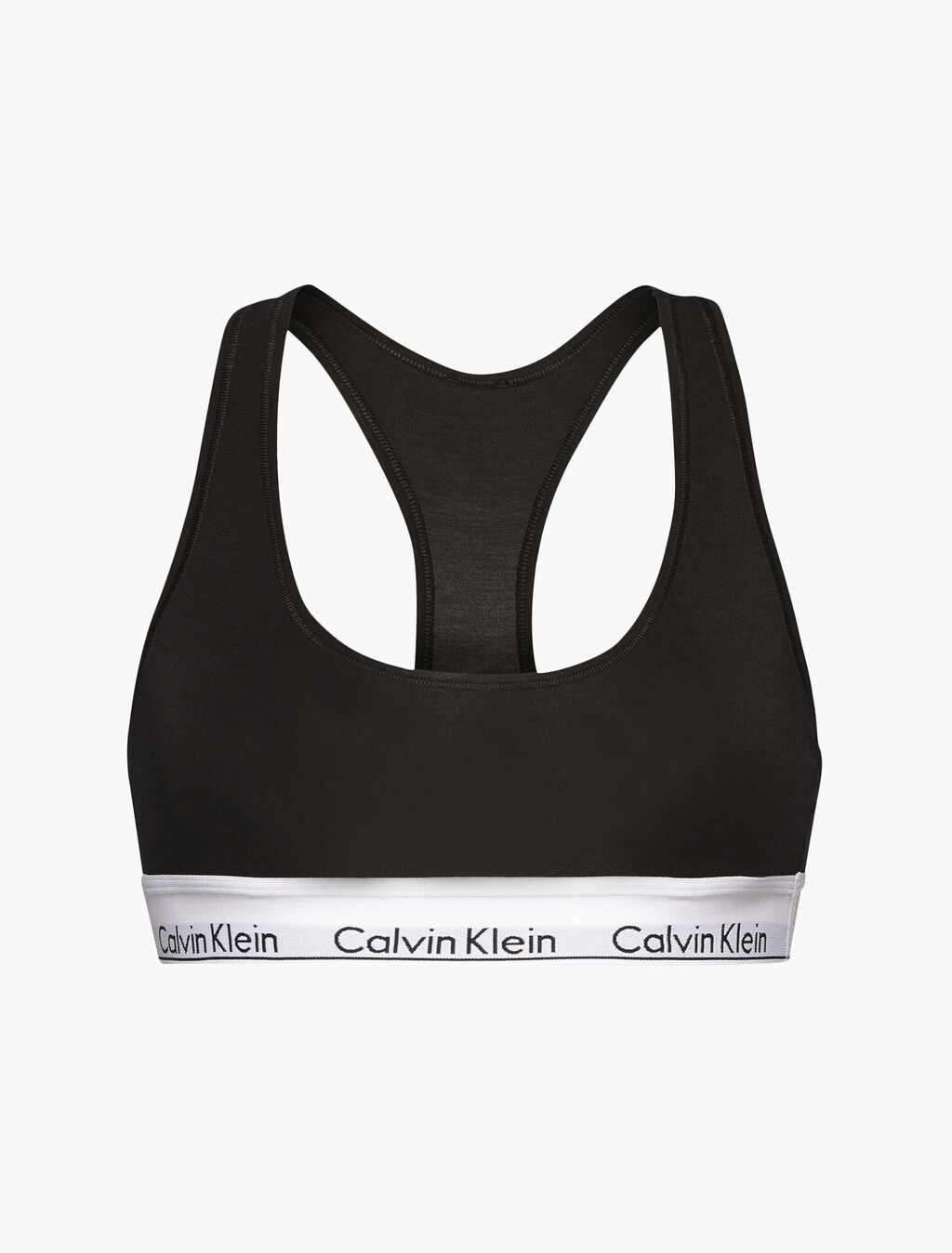 Icon Cotton Lightly Lined 無鋼圈內衣, BLACK, hi-res