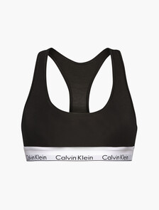 Icon Cotton Lightly Lined 無鋼圈內衣, BLACK, hi-res