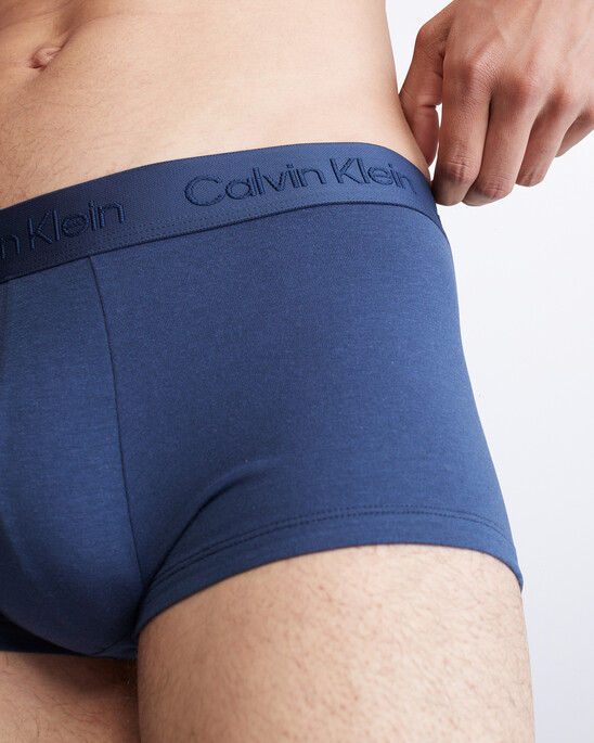 CK Black Ultra Soft Cashmere Low Rise Trunks