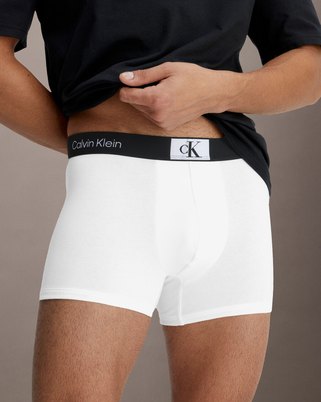 CALVIN KLEIN 1996 平角內褲, White, hi-res