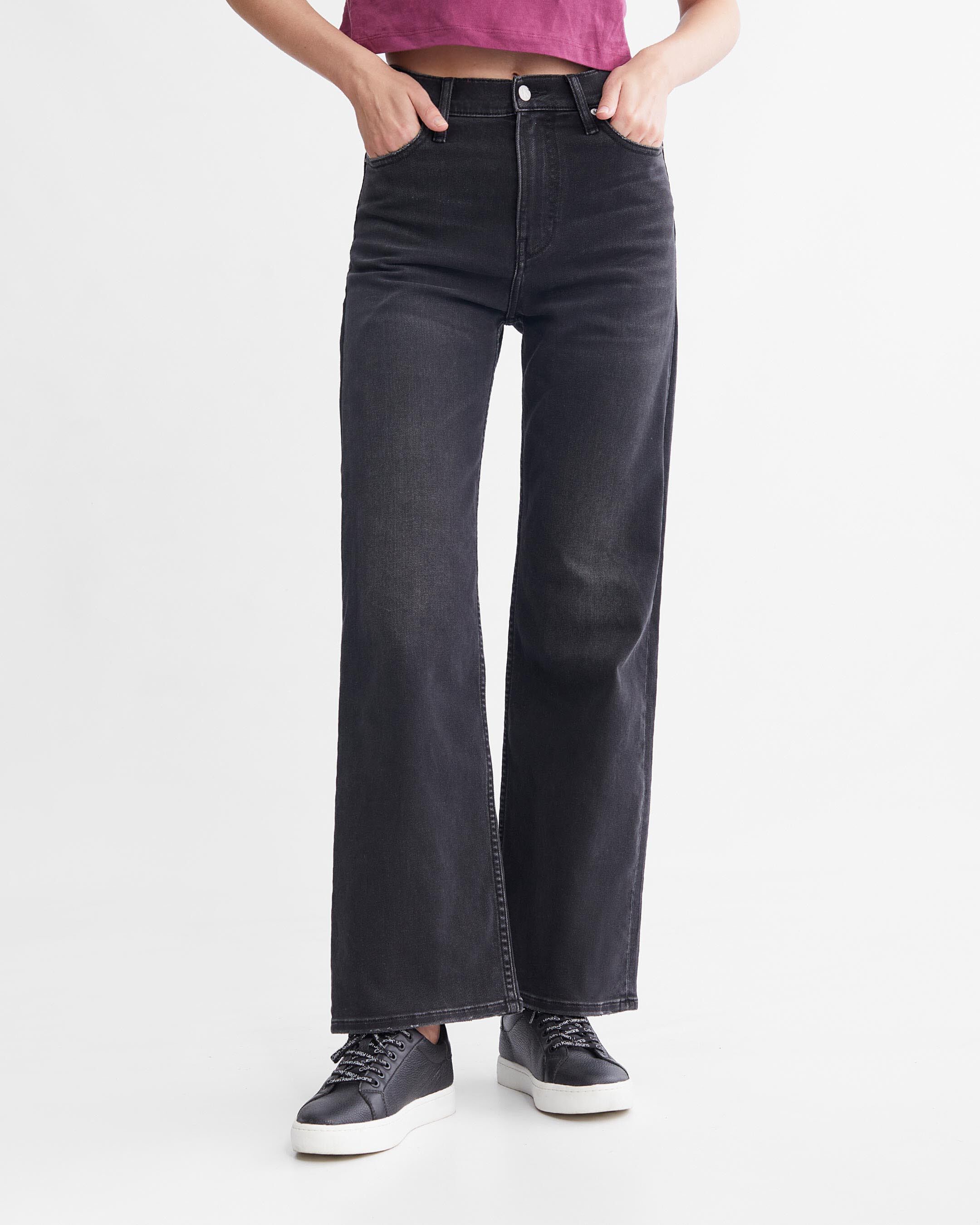 Calvin klein top wide leg jeans