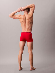 3 Pack Low Rise Trunks - Microfibre Stretch, black/ sleet / adrenaline rush, hi-res