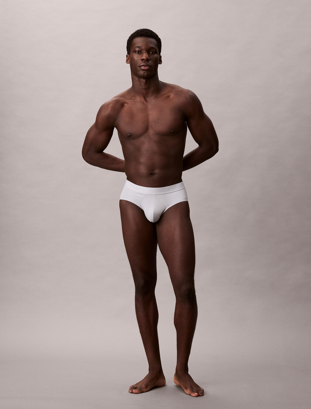 CK Black Microfiber Hip Brief, Harbor Mist, hi-res