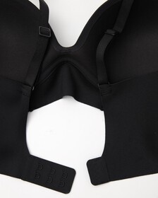 Invisibles Push Up Plunge Bra, Black, hi-res