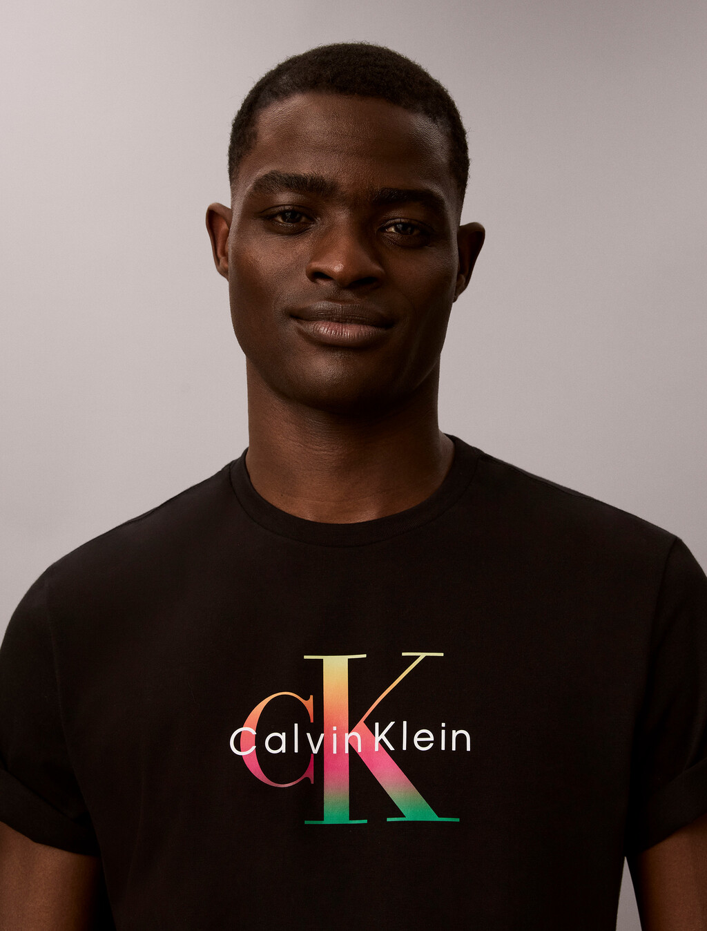 Monogram T-shirt - Pride, Black, hi-res