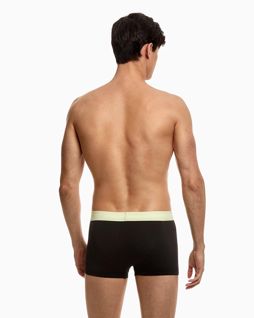 COTTON STRETCH 低腰貼身短版四角褲（3 件組）, BLACK W CLEMATIS WB/BLACK W GREY HTR WB/, hi-res
