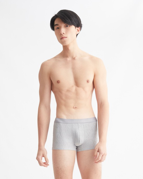 CK Black Logo Jacquard Low Rise Trunk