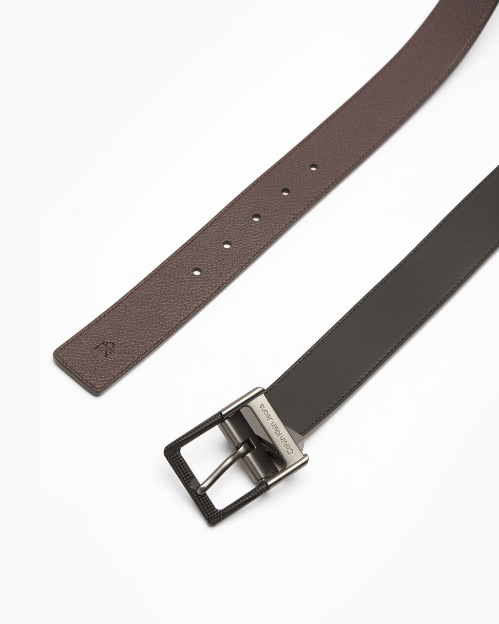 Reversible Chase Buckle Belt 38mm, BLACK/BITTER BR, hi-res