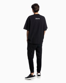 Unisex Bold Logo Institutional Tee, CK BLACK, hi-res