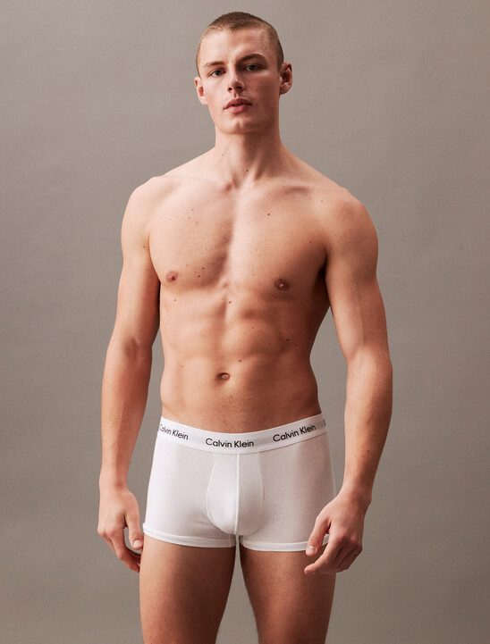 Cotton Stretch 低腰貼身短版四角褲（3 件組）