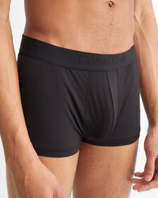 CK BLACK 涼爽低腰平角內褲, Black, hi-res