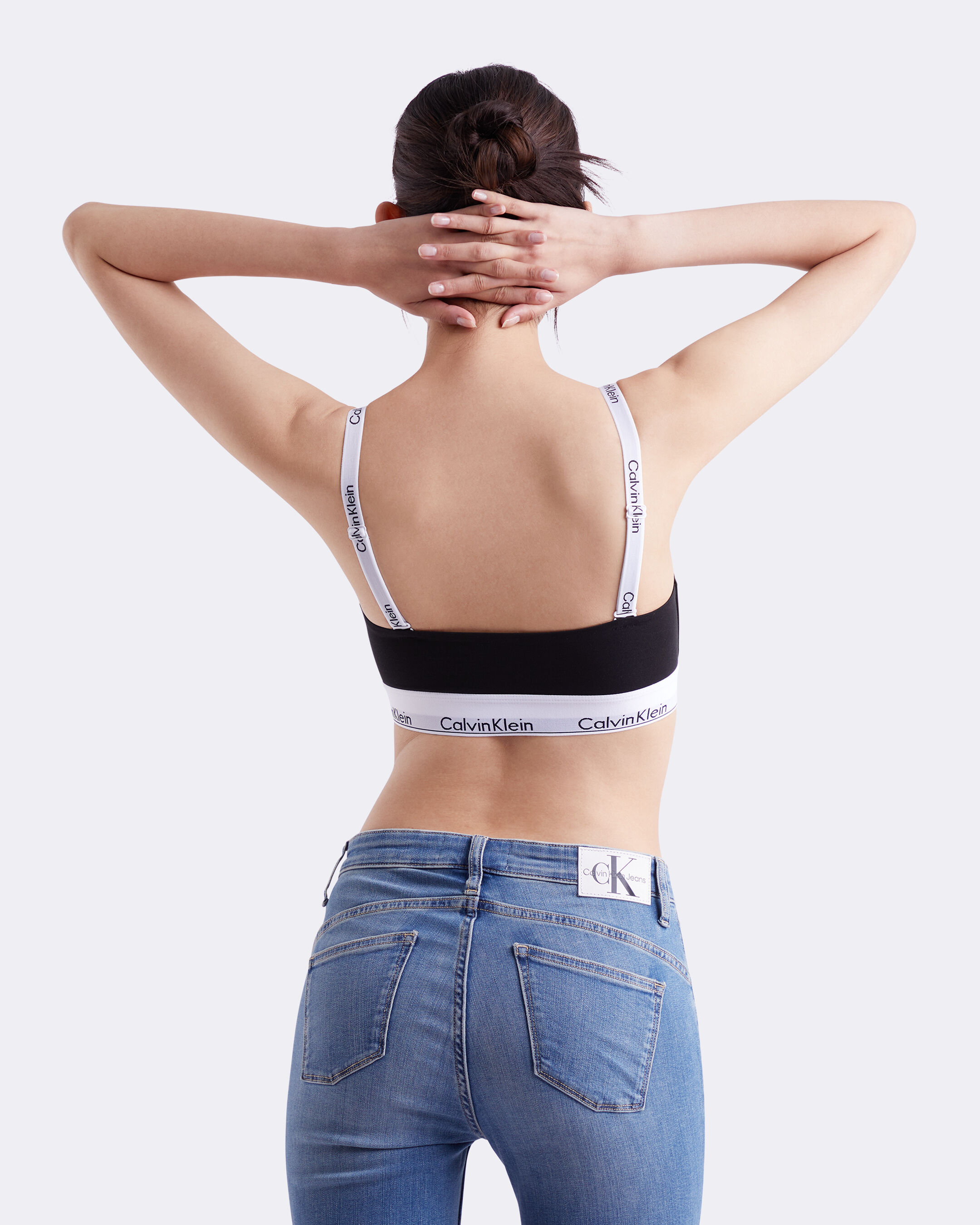 Calvin klein boy shorts and sports bra deals