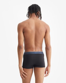 LOGO LOW RISE TRUNK 3 PACK, Black w/ Ameythyst/Silver Birch/Midnight, hi-res