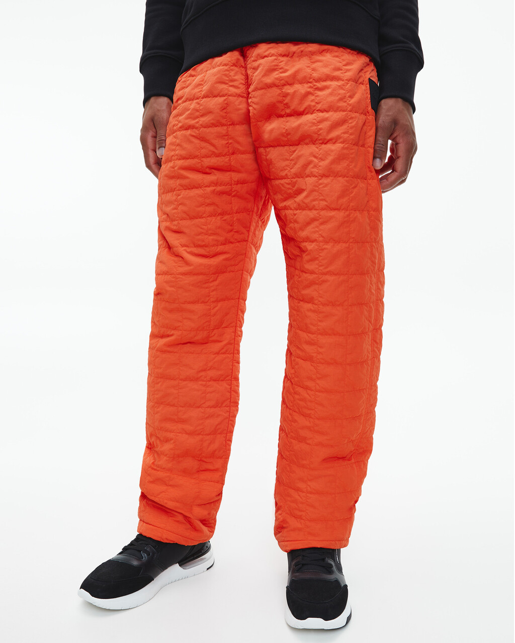 SUSTAINABLE QUILTED TRACK PANTS