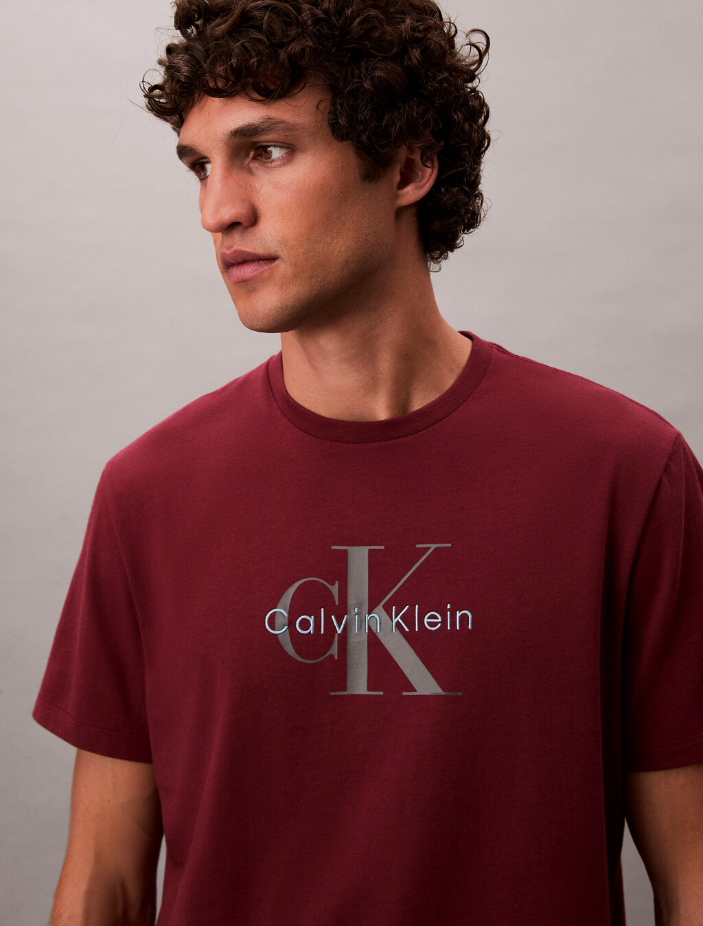 Monogram T-shirt, Renaissance Red, hi-res