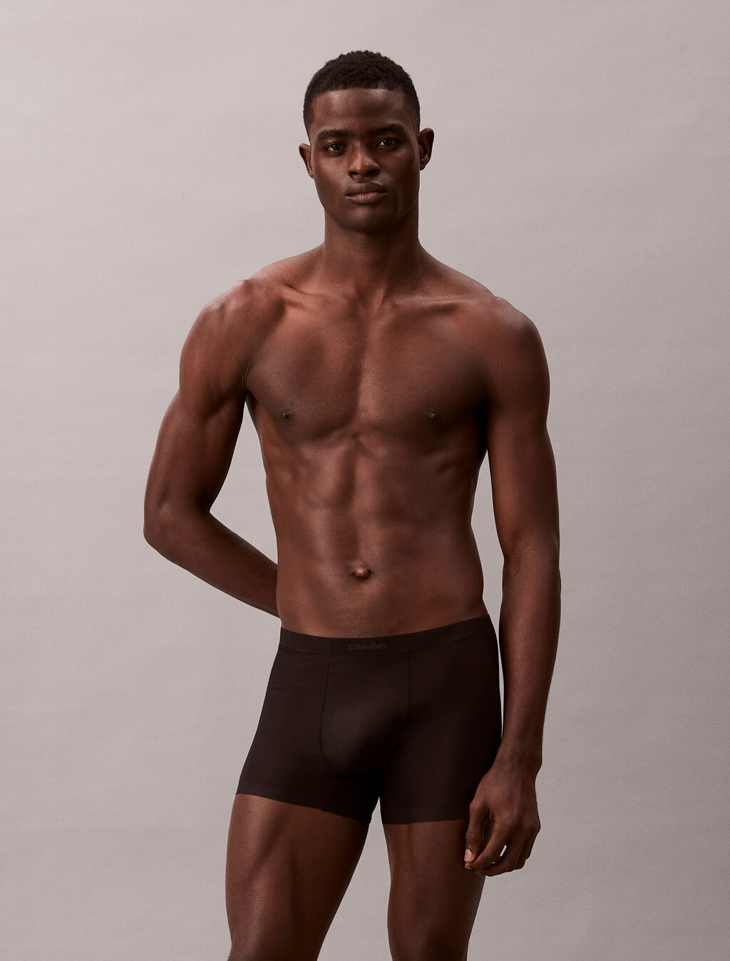 Invisibles Microfiber Mesh Trunk, Black, hi-res