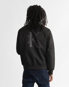 Black Archival Reversible Bomber Jacket, Ck Black/Perfect Taupe, hi-res