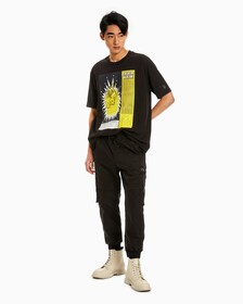 Cny Capsule 彩繪中性 T 恤, Ck Black, hi-res