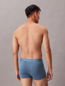 Ultra Soft Modal Trunk 3 Pack, Oatmeal Heather/Gulf Blue /Liberty Blue, hi-res