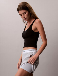 Icon Sport 運動棉質短裙, B10 Grey Heather, hi-res