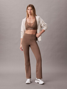 Mesh Panel Sports Bra, Shitake, hi-res