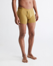 Cotton Standards 貼身四角褲 3 件組, BLACK BEAUTY OLIVE BONE WHITE, hi-res