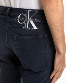 FREEFIT 修身彈性牛仔褲, Blue Black Back Embro, hi-res