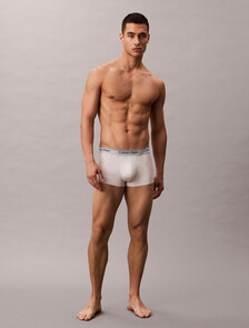 Low Rise Trunks - Micro Stretch Cooling, PLOTTED LOGO_CHALK, hi-res