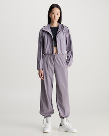 Cropped Windbreaker, GRAY RIDGE, hi-res
